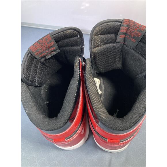 Nike Air Jordan 1 Retro OG High Patent Leather Bred Sneakers Size 9.5 main image 6